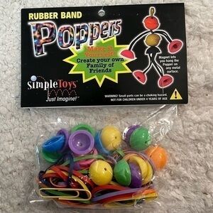 Simple Toys Poppers Rubberband Toy